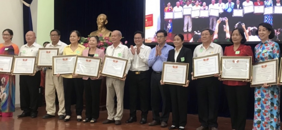 Hơn 60% cán bộ các tổ chức, đoàn thể ở khu phố, tổ dân phố là NCT