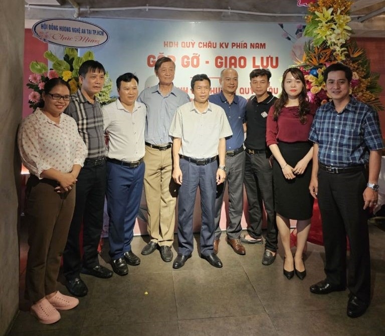 Ra mắt Ban Liên lạc Hội đồng hương huyện Quỳ Châu tại TP Hồ Chí Minh và các tỉnh phía Nam