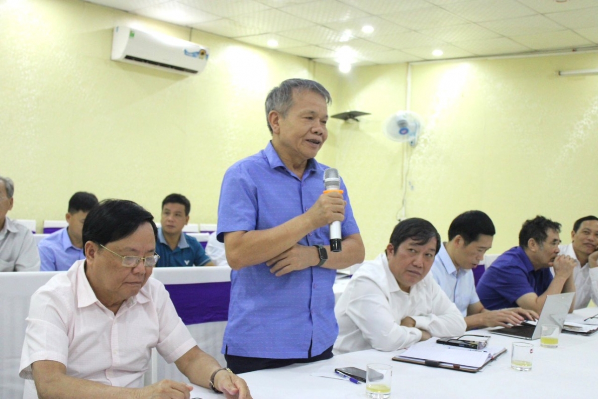 Ông Lò Mai Kiên, Trưởng BĐD Hội NCT tỉnh Sơn La phát biểu