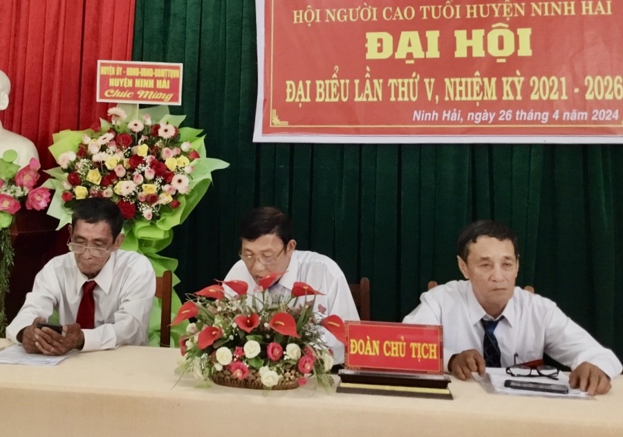 Đại hội Hội NCT huyện Ninh Hải, tỉnh Ninh Thuận