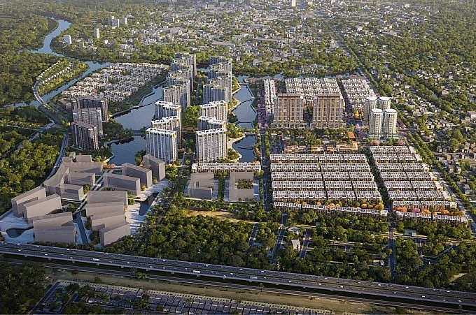 Ảnh phối ảnh tổng thể dự án The Global City. Ảnh: Masterise Homes