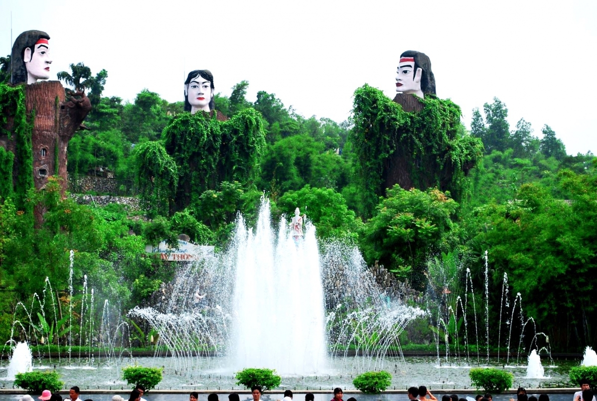 Một góc Khu du lịch Hồ Núi Cốc