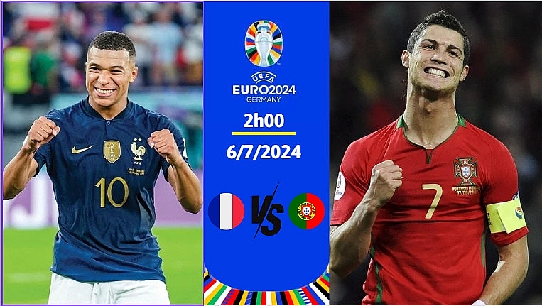 Pháp lại một lần nữa chạm trán với Bồ Đào Nha tại Euro 2024