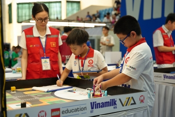 Câu chuyện phát triển bền vững tại trang trại Vinamilk Green Farm được mô phỏng tại cuộc thi ROBOTACON WRO 2024