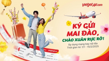 Vietjet mở dịch vụ vận chuyển mai, đào Tết