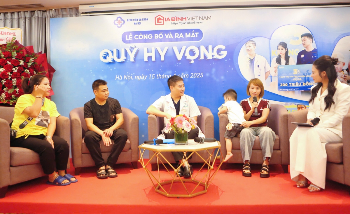 ác gia đình hiếm muộn chia sẻ niềm vui và hành trình vượt qua khó khăn để chào đón thiên thần nhỏ tại IVF Hà Nội