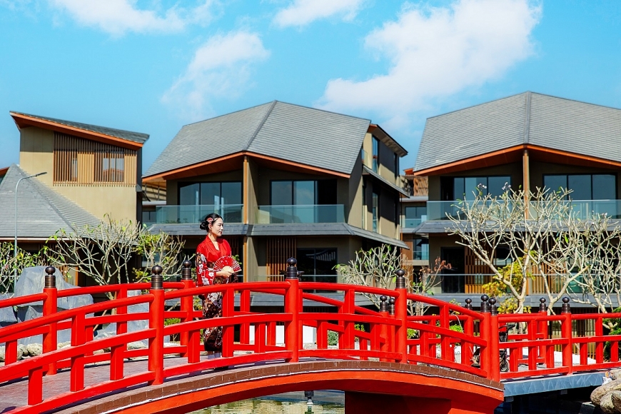 Cảnh quan, kiến trúc mang đậm phong cách Nhật Bản của The Miyabi