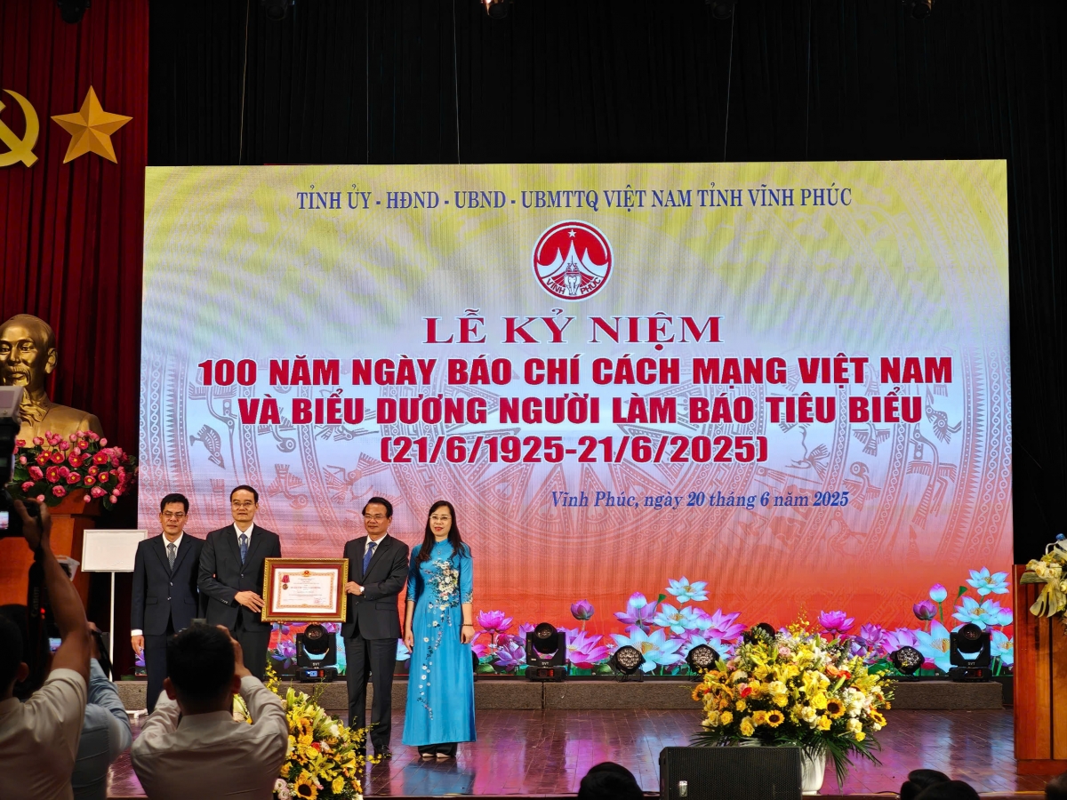 Báo chí Vĩnh Phúc tiếp lửa và lan tỏa khát vọng phát triển