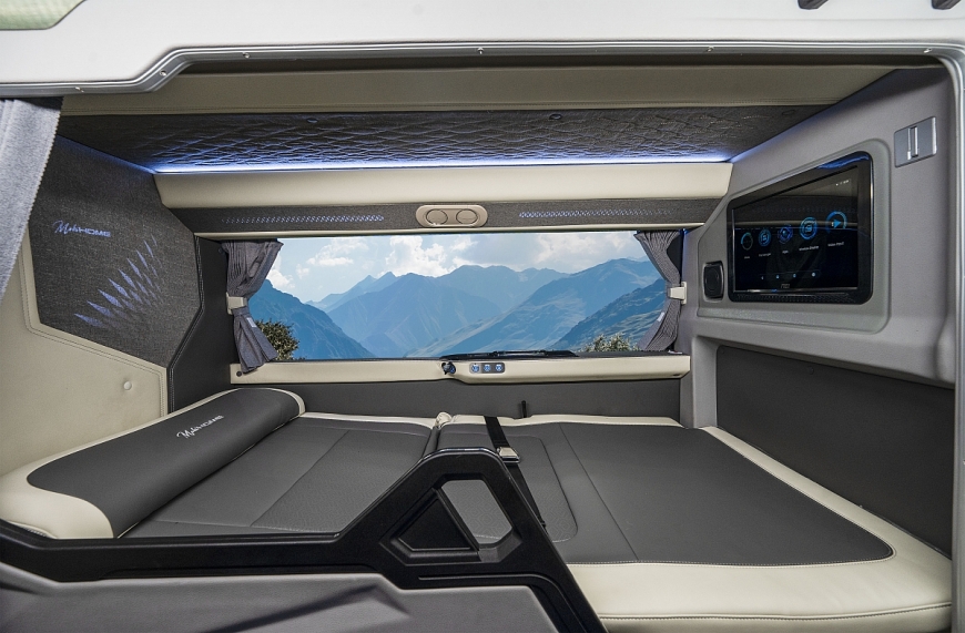 Giường nằm cao cấp, trang bị nhiều tiện ích 