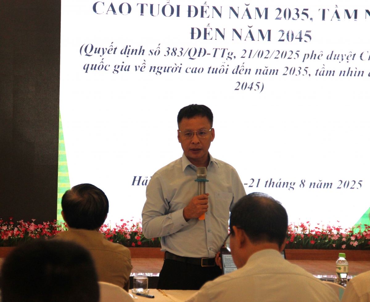 TS Nguyễn Ngọc Toản, Phó Cục trưởng Cục Bảo trợ Xã hội Bộ Y tế phát biểu tại Hội nghị. TS Nguyễn Ngọc Toản, Phó Cục trưởng Cục Bảo trợ Xã hội Bộ Y tế phát biểu tại Hội nghị.