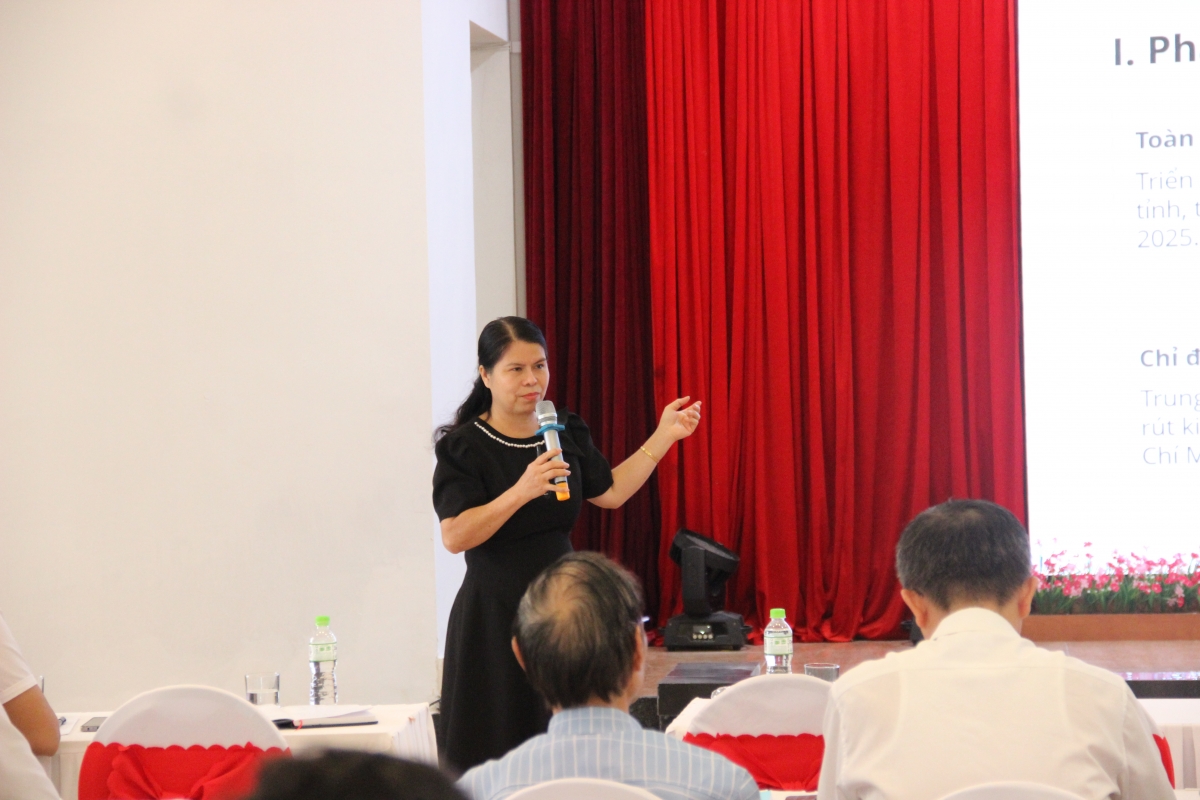 Phó Chánh Văn phòng Trung ương Hội Người cao tuổi Việt Nam Nguyễn Thị Tuyết Mai tin tưởng Chiến lược và đề án mở ra cơ hội thuận lợi để người cao tuổi tiếp tục phát huy vai trò, vị thế của mình trong thời đại mới. Phó Chánh Văn phòng Trung ương Hội Người cao tuổi Việt Nam Nguyễn Thị Tuyết Mai tin tưởng Chiến lược và đề án mở ra cơ hội thuận lợi để người cao tuổi tiếp tục phát huy vai trò, vị thế của mình trong thời đại mới.