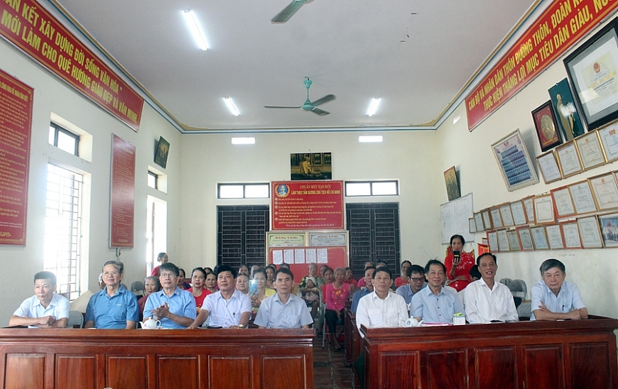 Ra mắt CLB Liên thế hệ tự giúp nhau tại xã Thiệu Quang