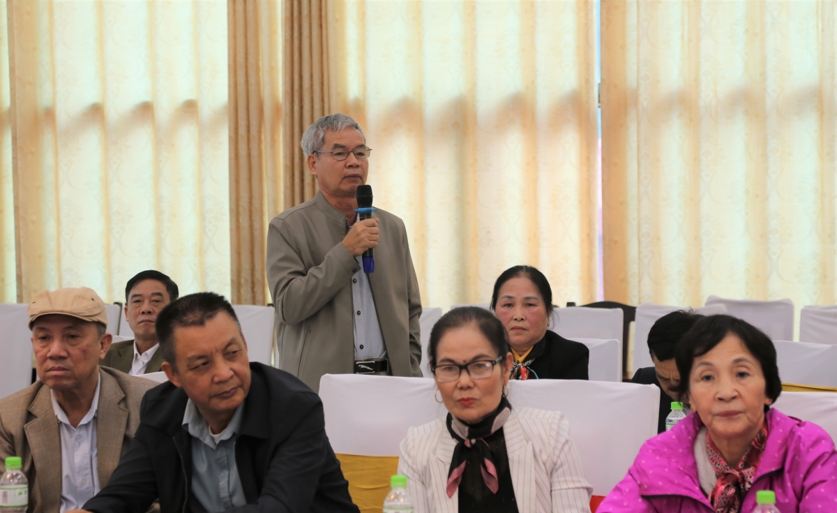 Đại biểu xã Bất Bạt chia sẻ