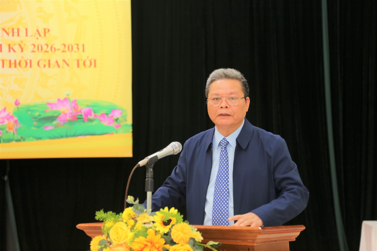 Ông Phạm Huy Giáp triển khai công tác chuẩn bị đại hội thành lập Hội NCT cơ sở