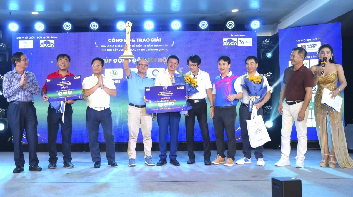 Giải Golf SACA 2026 vinh danh các golfer đạt thành tích cao ở nhiều nội dung thi đấu